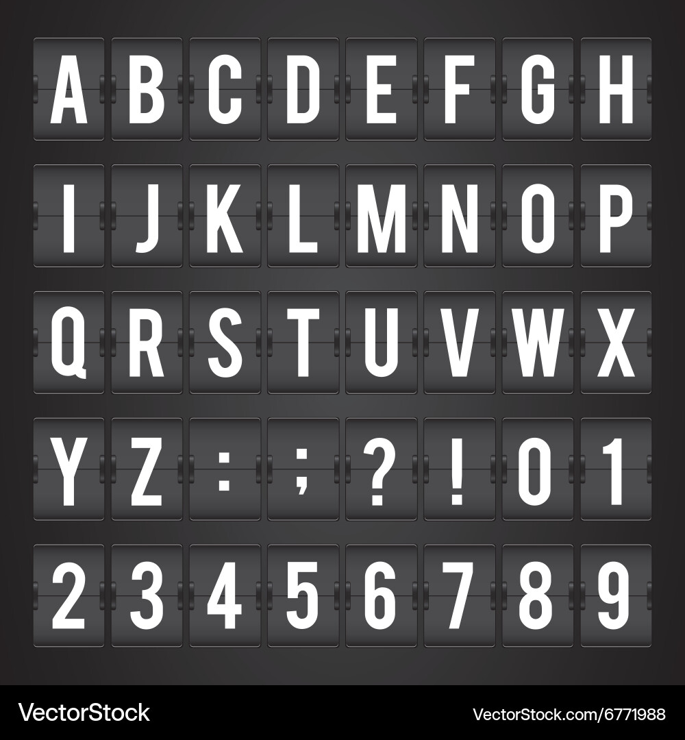 Codes and digits vector image
