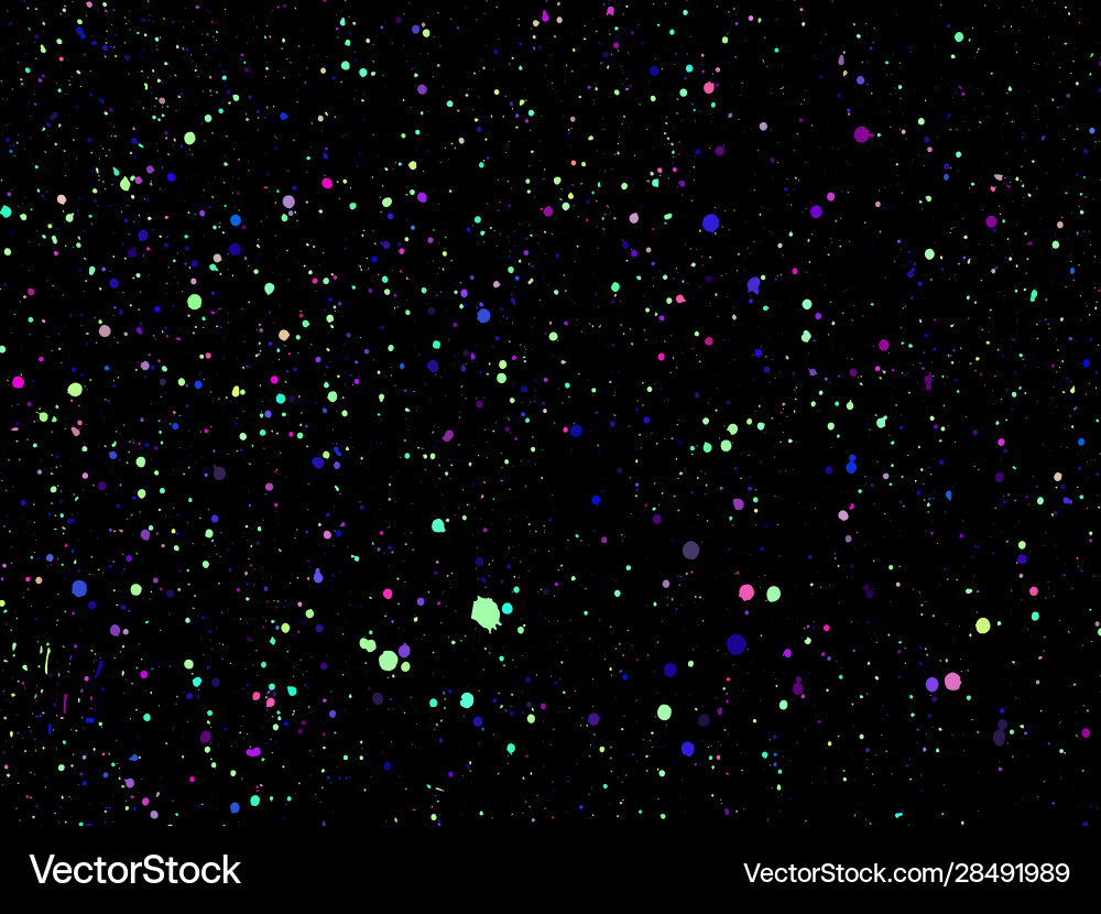 Abstract pattern with color dots and blot Abstract pattern with color dots and blot vector image