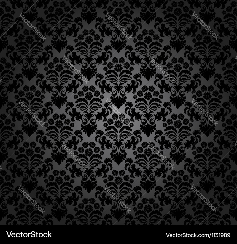 Damask seamless pattern Vector Image
