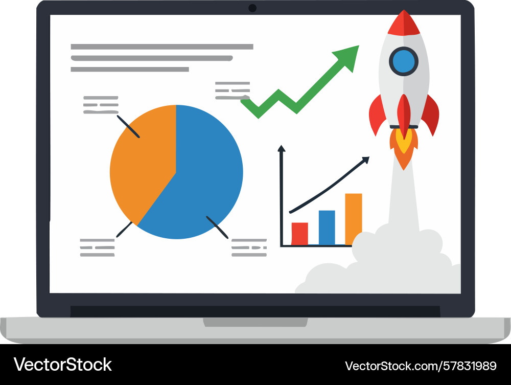 https://cdn.vectorstock.com/i/1000v/19/89/laptop-screen-showing-business-growth-charts-vector-57831989.jpg