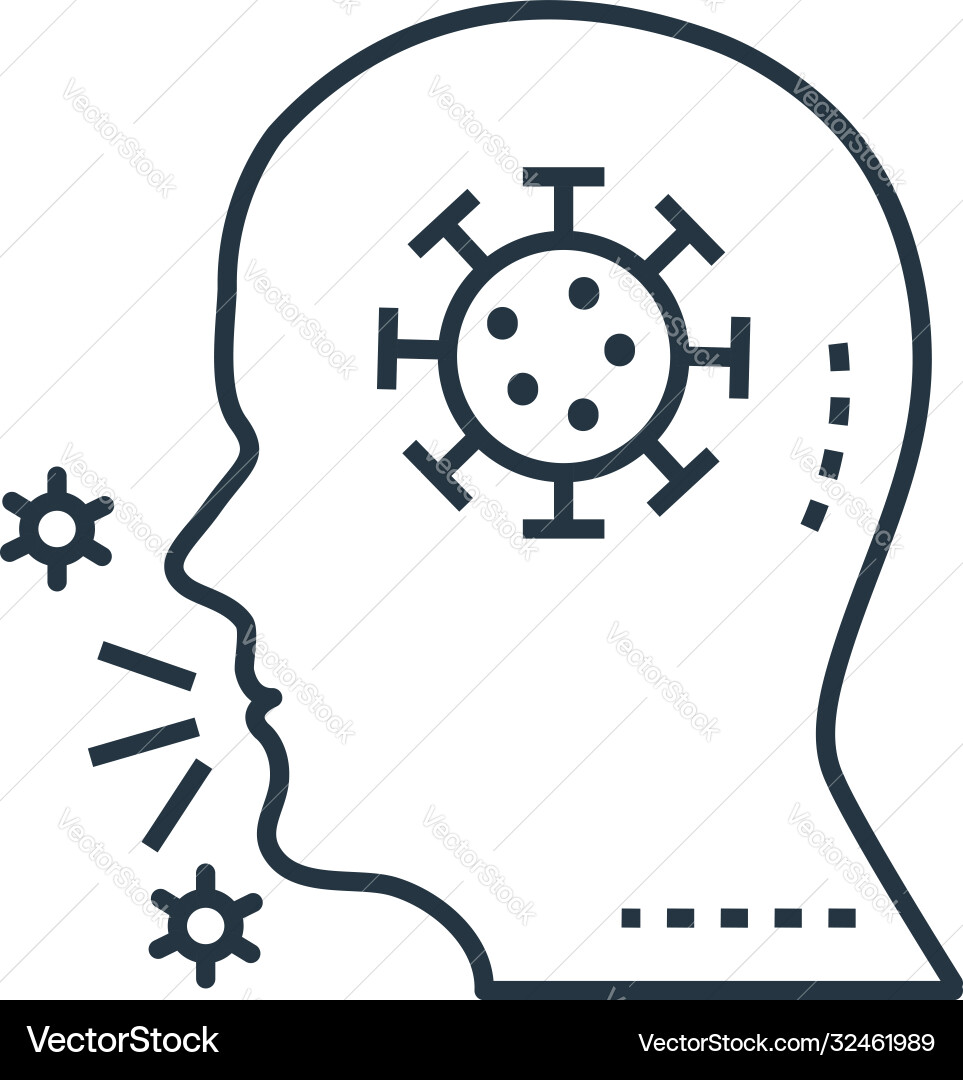 Man icon editable stroke linear symbol Man icon editable stroke linear symbol Vector Image