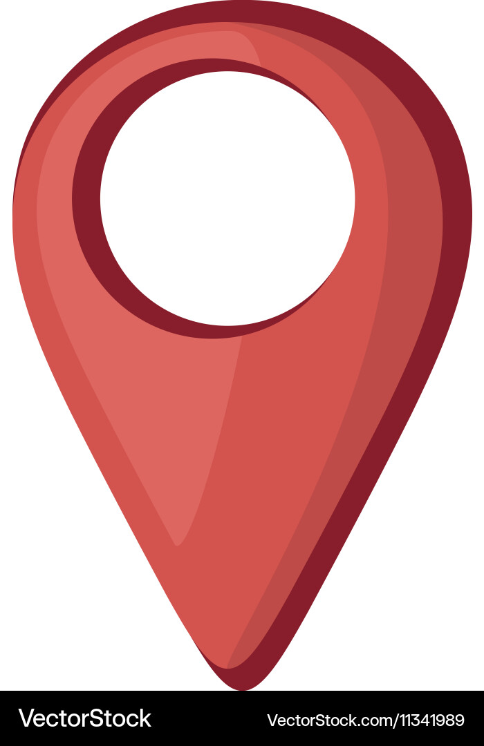 Pin pointer location icon Vector Image