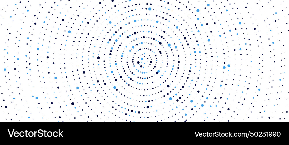 Abstract background with dots concept vector image