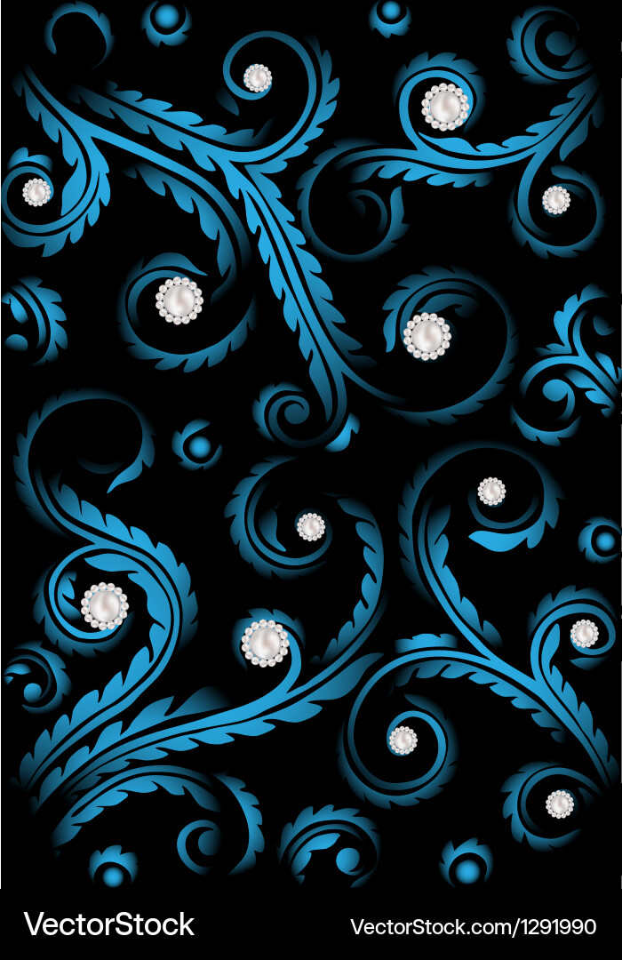 Abstract curve background vector image