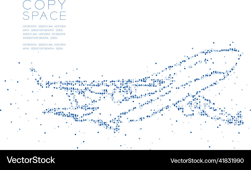 Abstract geometric circle dot molecule particle Abstract geometric circle dot molecule particle Vector Image