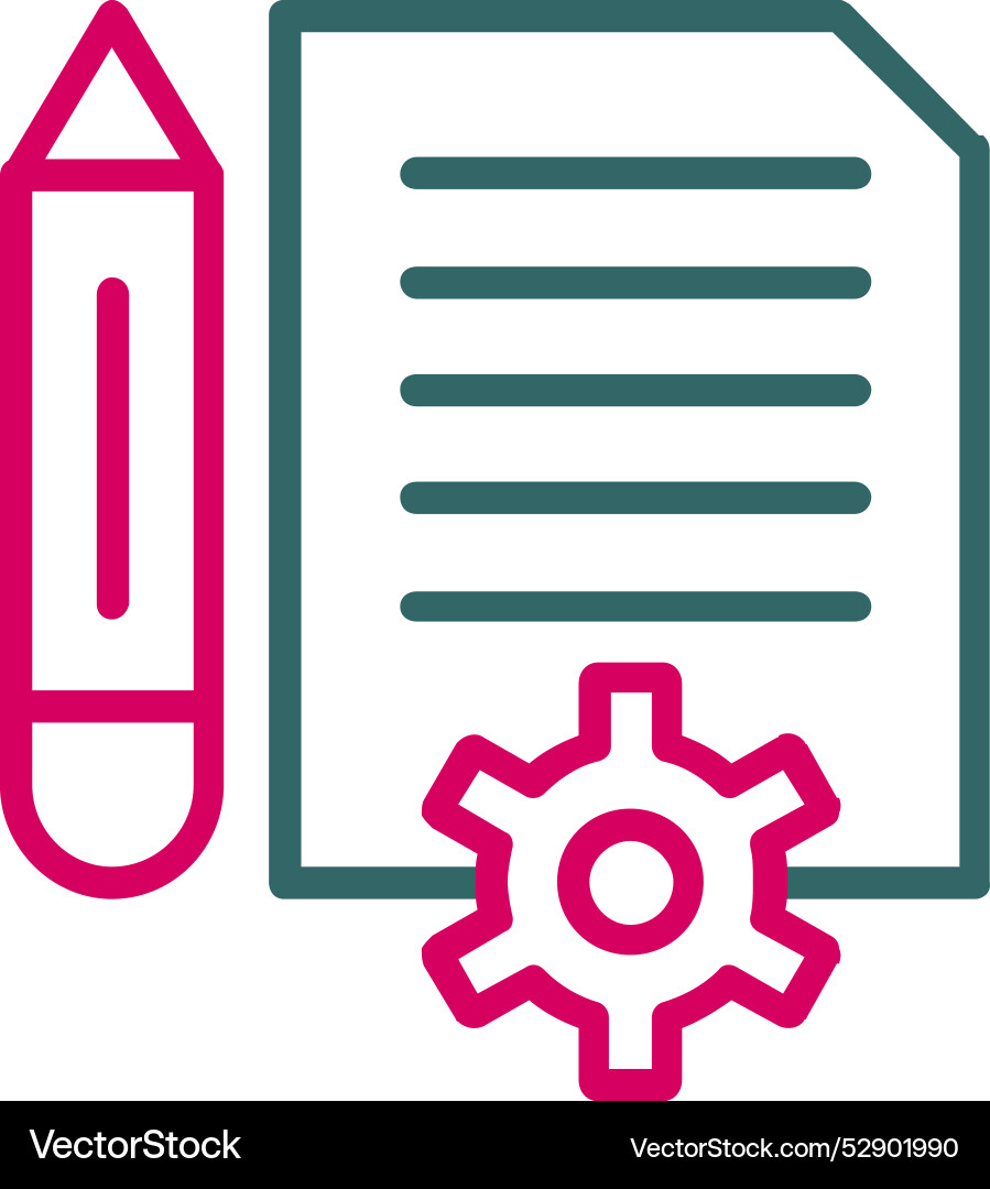 Contract icon design Vector Image