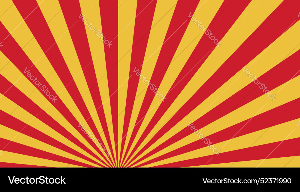 Sunbrust abstract background design rays vector image