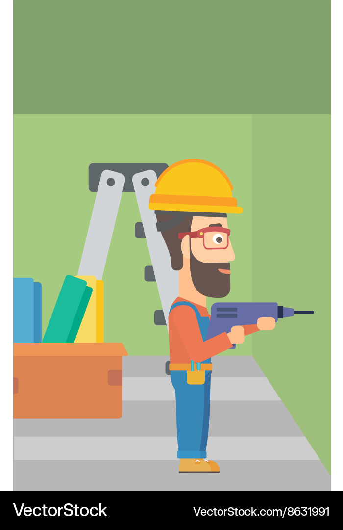 Constructor with perforator vector image