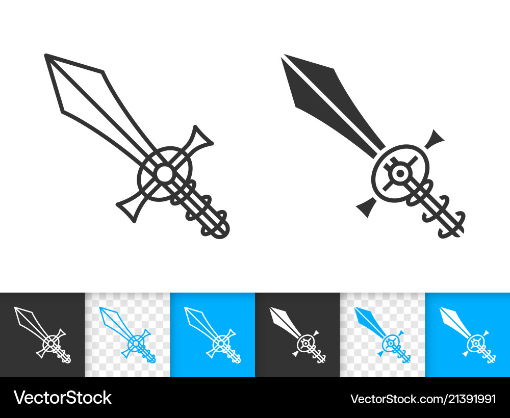 Mouse cursor simple black line icon Vector Image