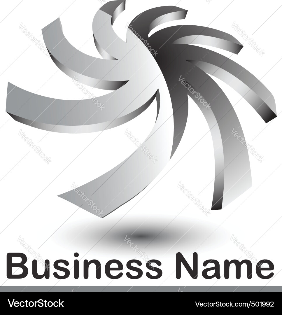 3d shape Vector Image