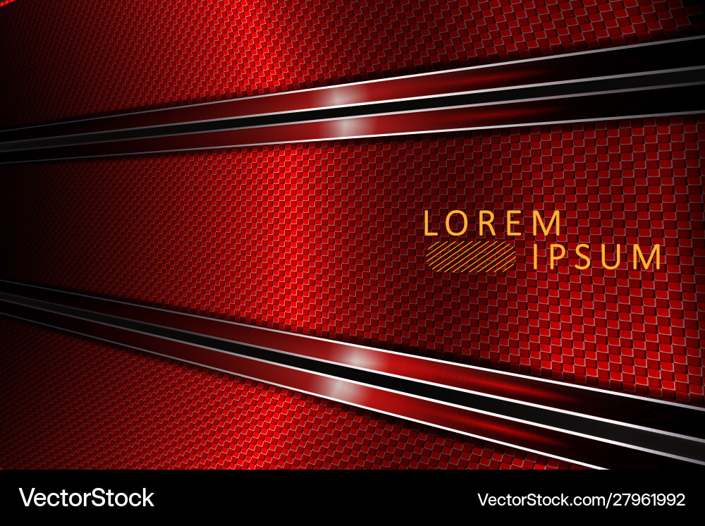 Geometric red texture composition with a border Geometric red texture composition with a border vector image