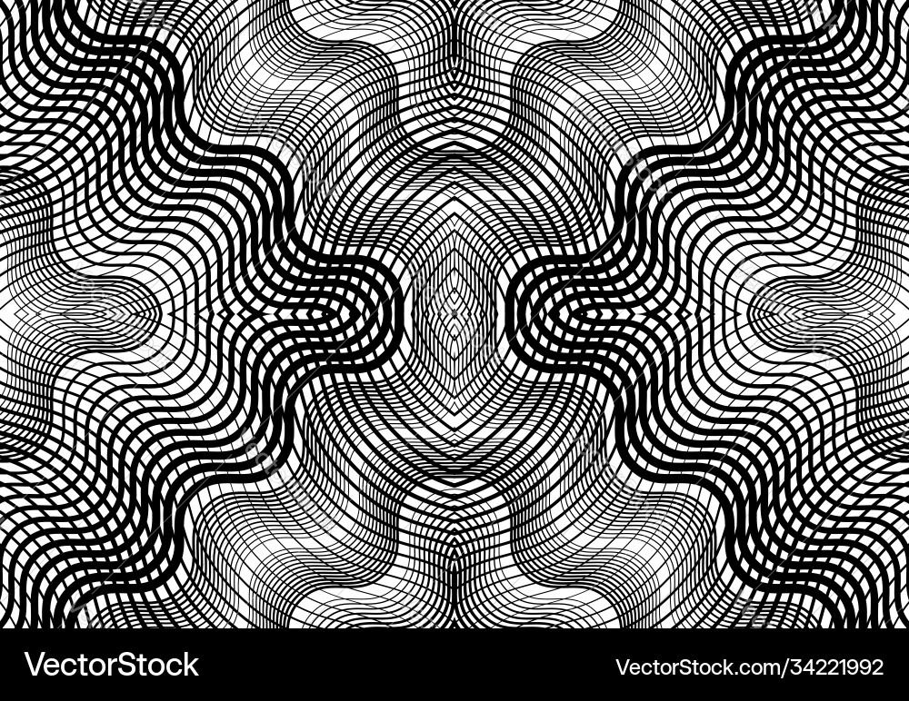 Repeatable and tileable grid mesh zig-zag Repeatable and tileable grid mesh zig-zag vector image