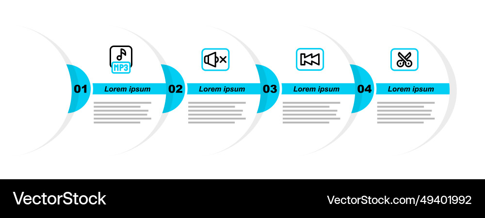 Set line music or video editing rewind button Set line music or video editing rewind button Vector Image