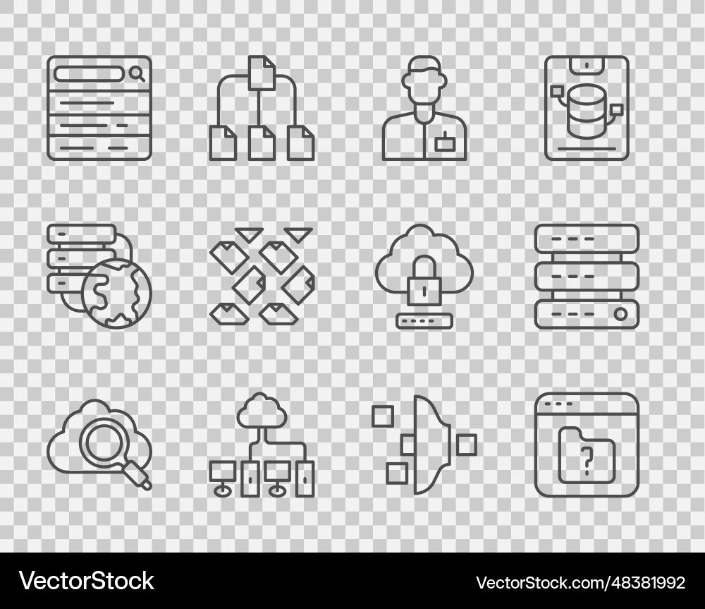 Zeilensuche Cloud Computing-Datei fehlende Zeilensuche Cloud Computing-Datei fehlende vektorbild
