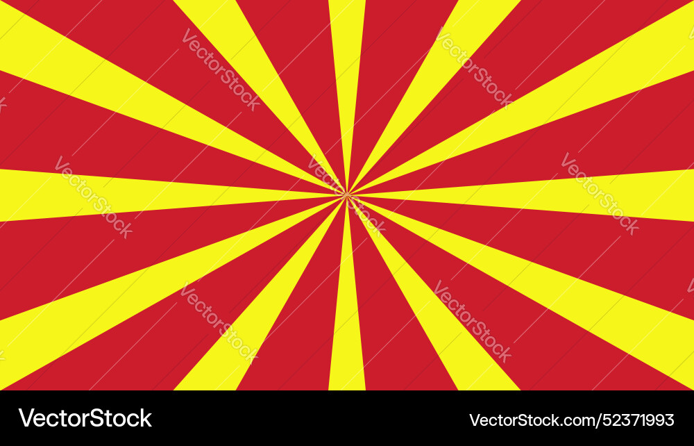 Sunbrust abstract background design rays vector image