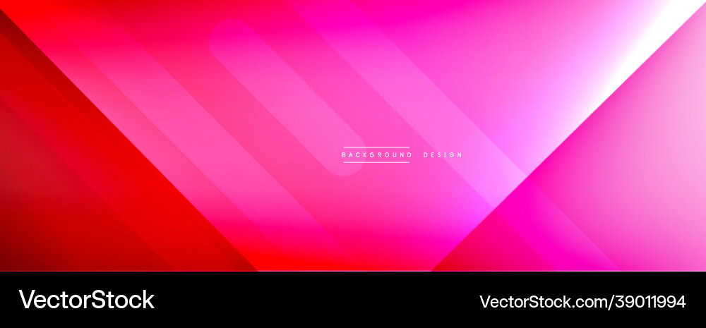 Dynamic lines abstract background 3d shadow Vector Image