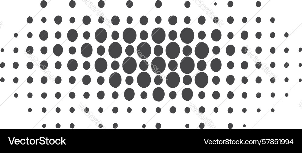 Halftone dot gradient abstract texture retro Vector Image