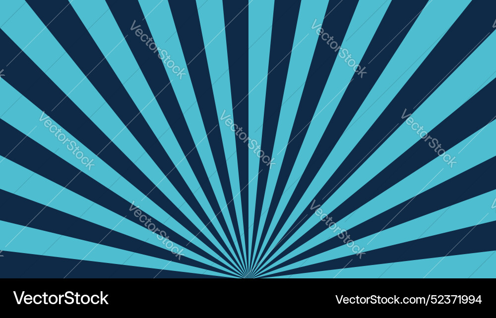 Sunbrust abstract background design rays vector image