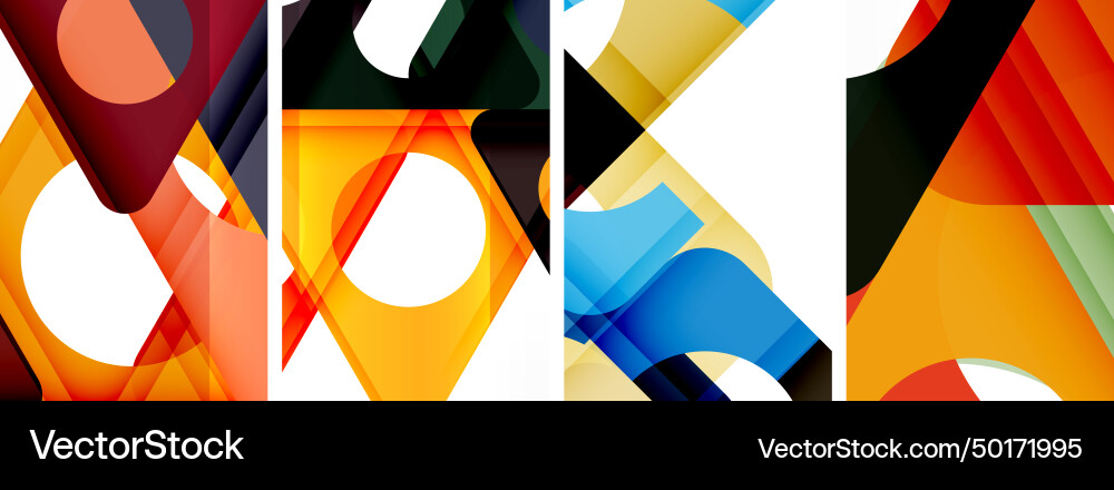 Abstract background set showcasing a dynamic Vector Image