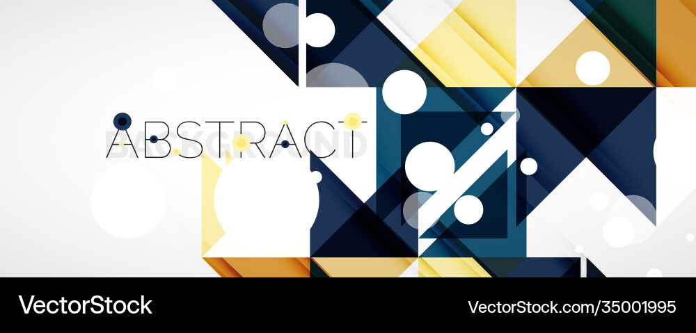 Geometric abstract background techno color Geometric abstract background techno color vector image