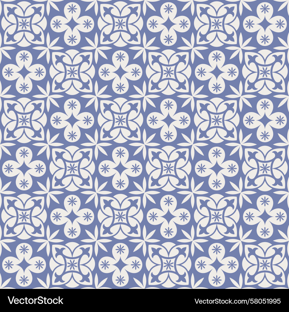 Intricate Tile Pattern Vector Image