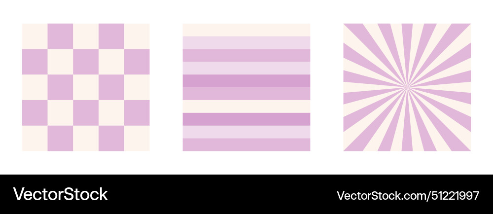 2000s pattern set of seamless patterns in pastel 2000s pattern set of seamless patterns in pastel vector image