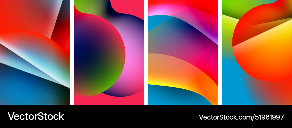 Abstract colors backgrounds Royalty Free Vector Image