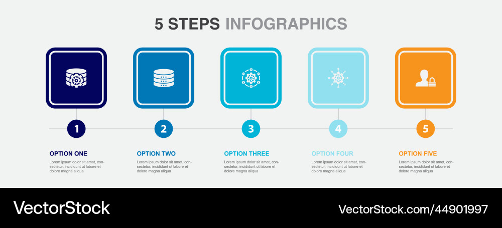 Dms data system management privacy icons Vector Image