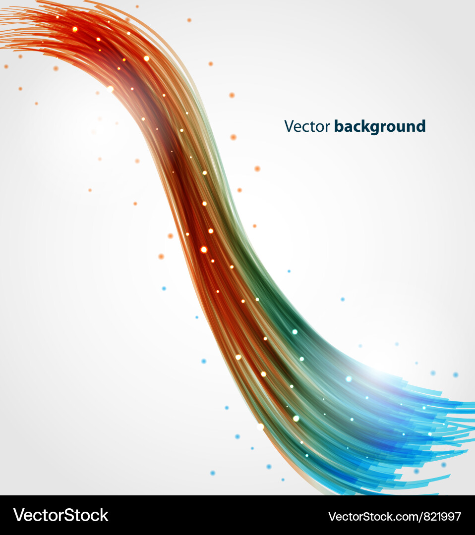 Dynamic Color Flow Background vector image
