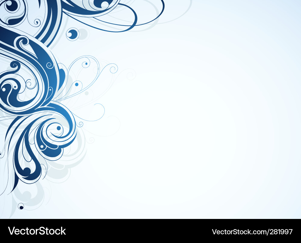 Swirl Border Pattern Vector Image