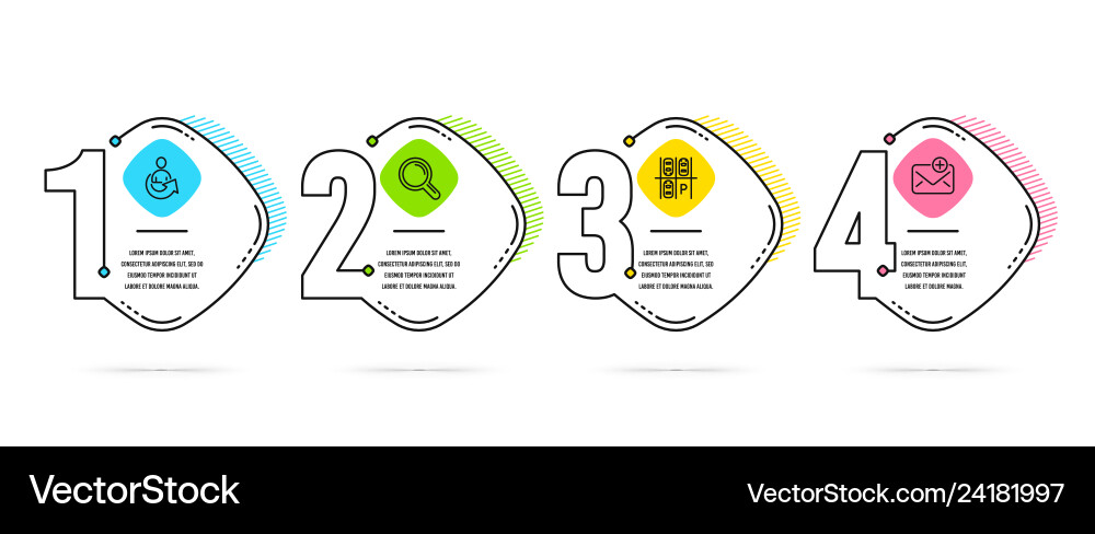Workflow & Process Infographic vector image