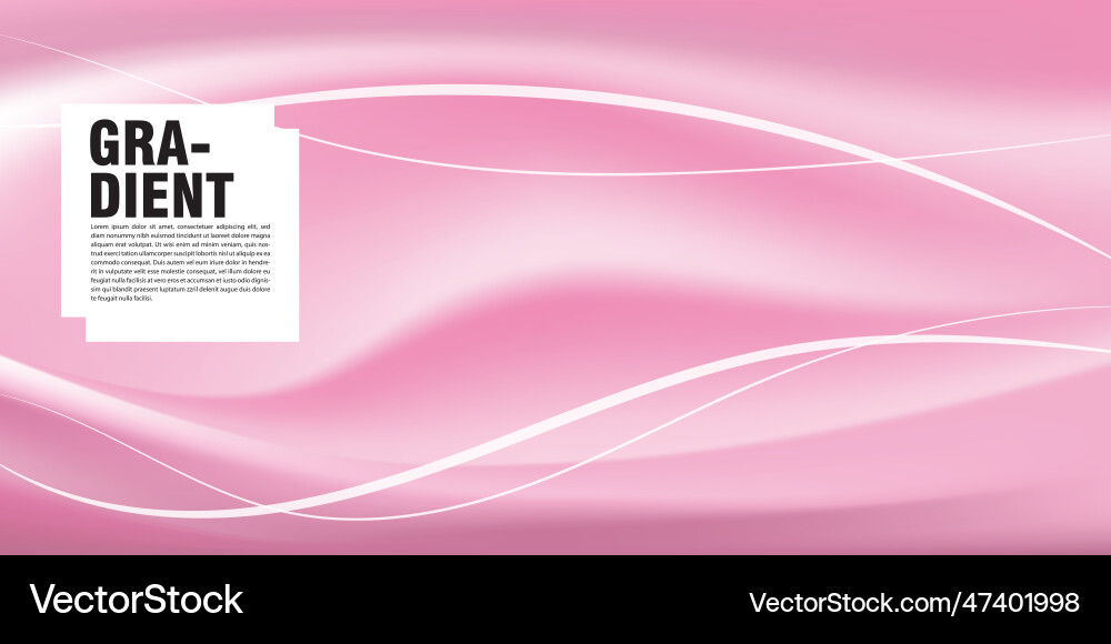 Abstract background smooth pink gradient mesh vector image