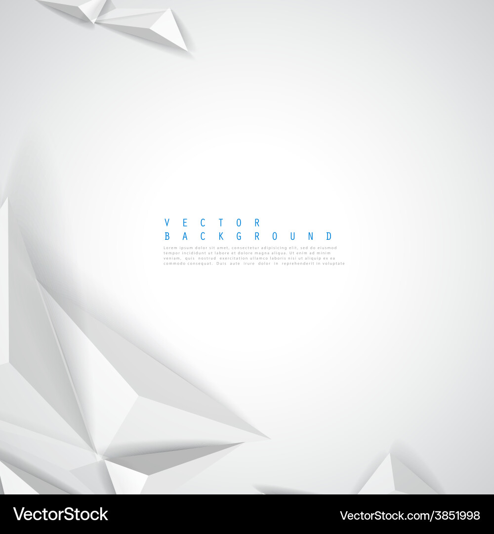 Abstract Polygon Background Vector Image