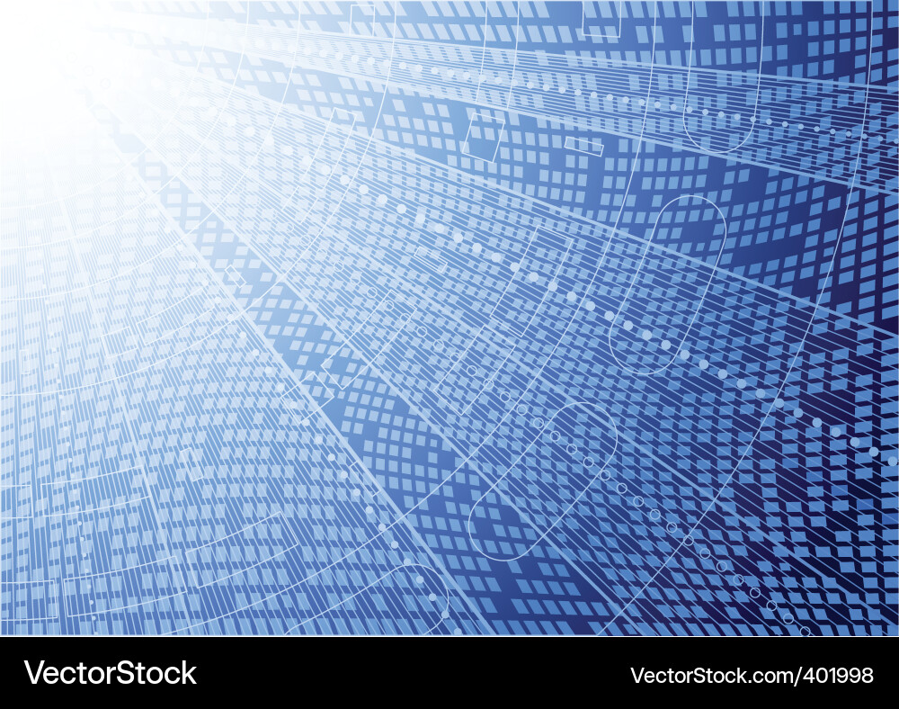 Modern Tech Abstract Background vector image