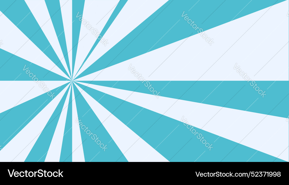 Sunbrust abstract background design rays vector image
