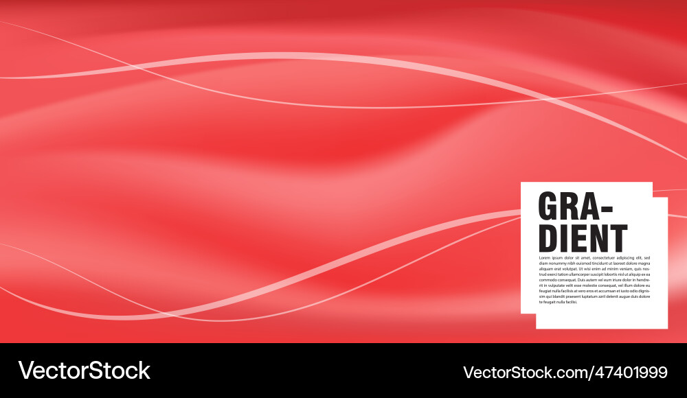 Abstract background smooth red gradient mesh wave Abstract background smooth red gradient mesh wave vector image