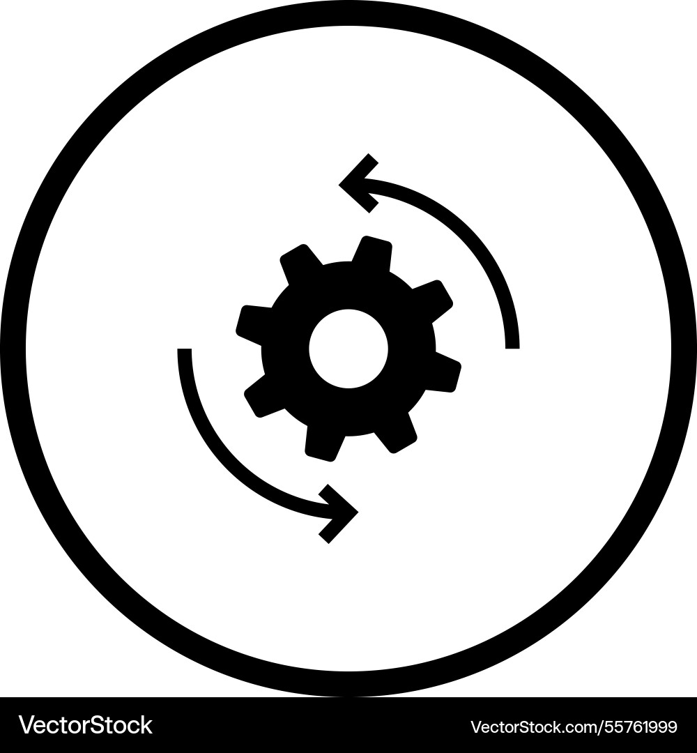 Agile icon design vector image