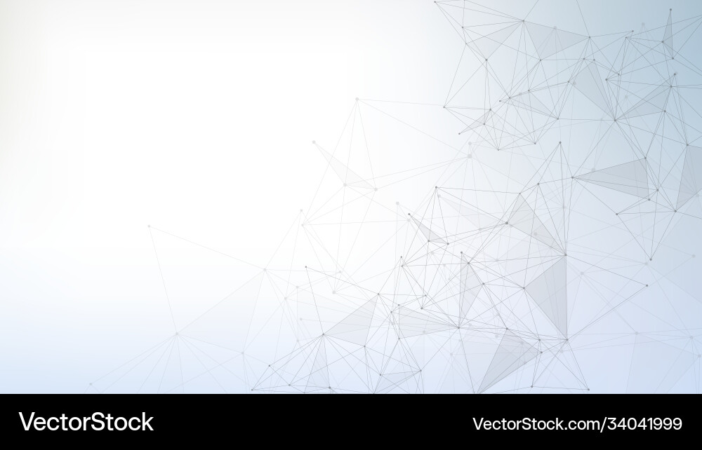 Geometric abstract background with connected line Geometric abstract background with connected line vector image