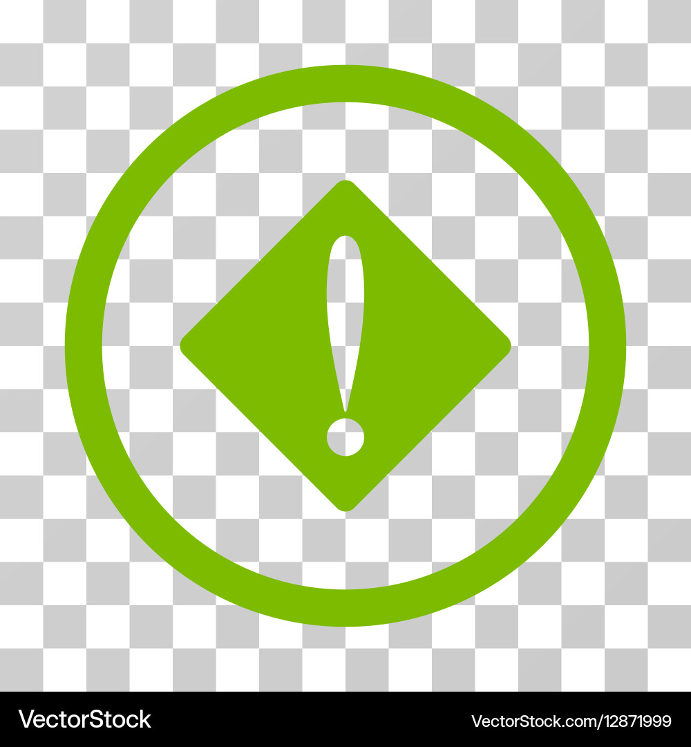 Problem rounded icon vector image