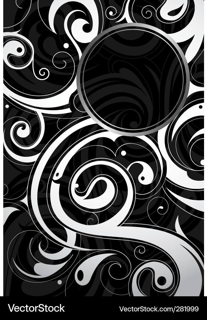 Swirl Pattern Background vector image