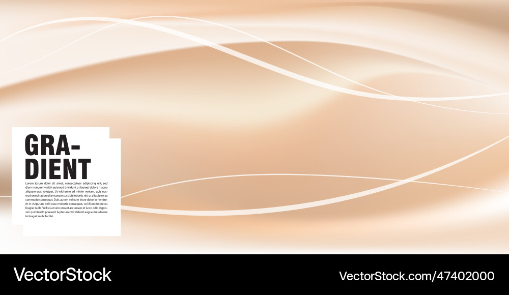 Abstract background smooth cream gradient mesh Abstract background smooth cream gradient mesh vector image