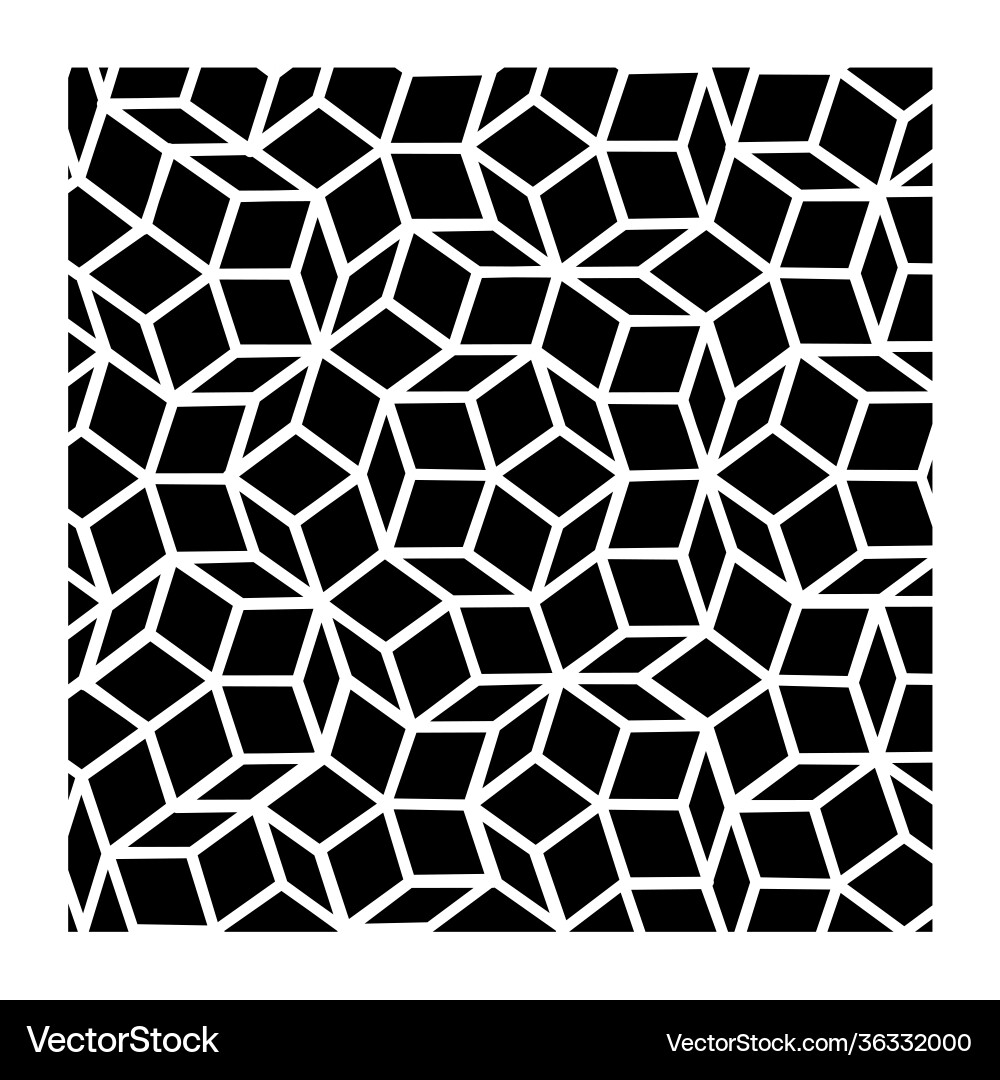 Muster Parkett und Penrose Mosaiken schwarz Muster Parkett und Penrose Mosaiken schwarz vektorbild