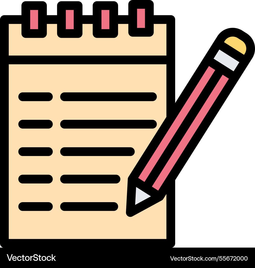 Notes icon design Vector Image
