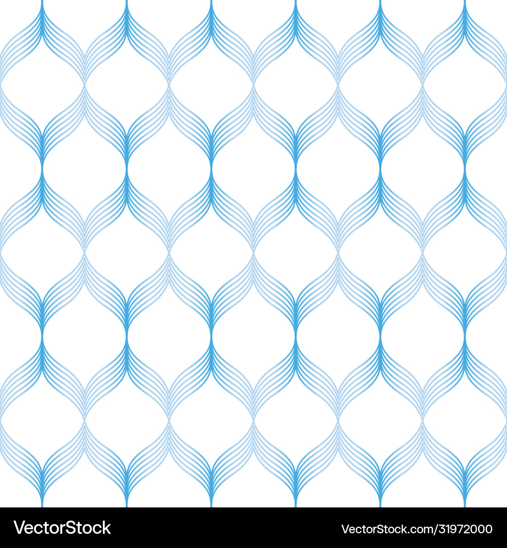 Seamless arch pattern background in gradient blue Seamless arch pattern background in gradient blue Vector Image