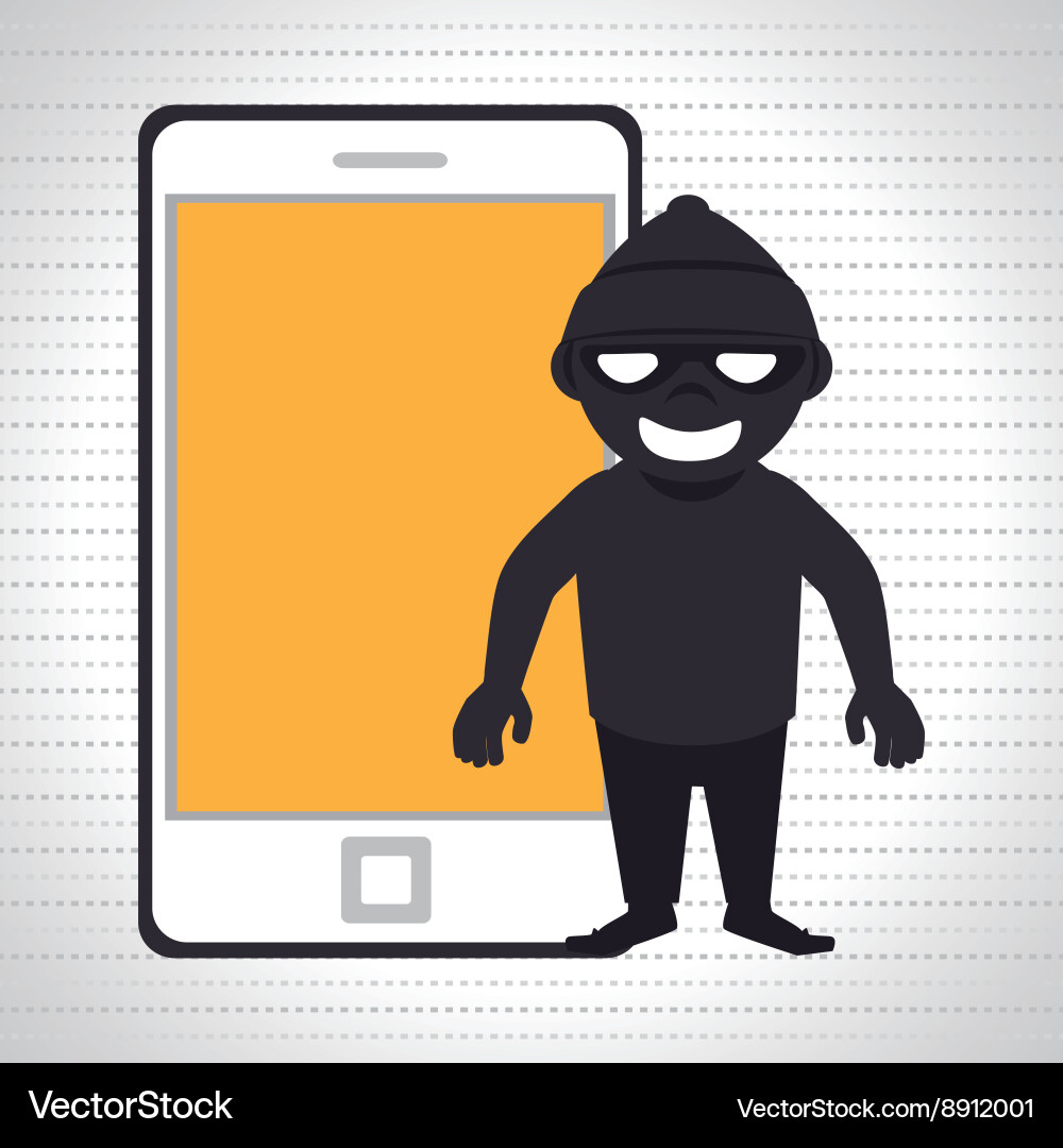 Computer user design Vector Image