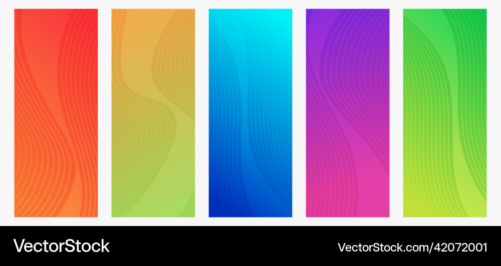 Modern colorful gradient background with wave Modern colorful gradient background with wave vector image