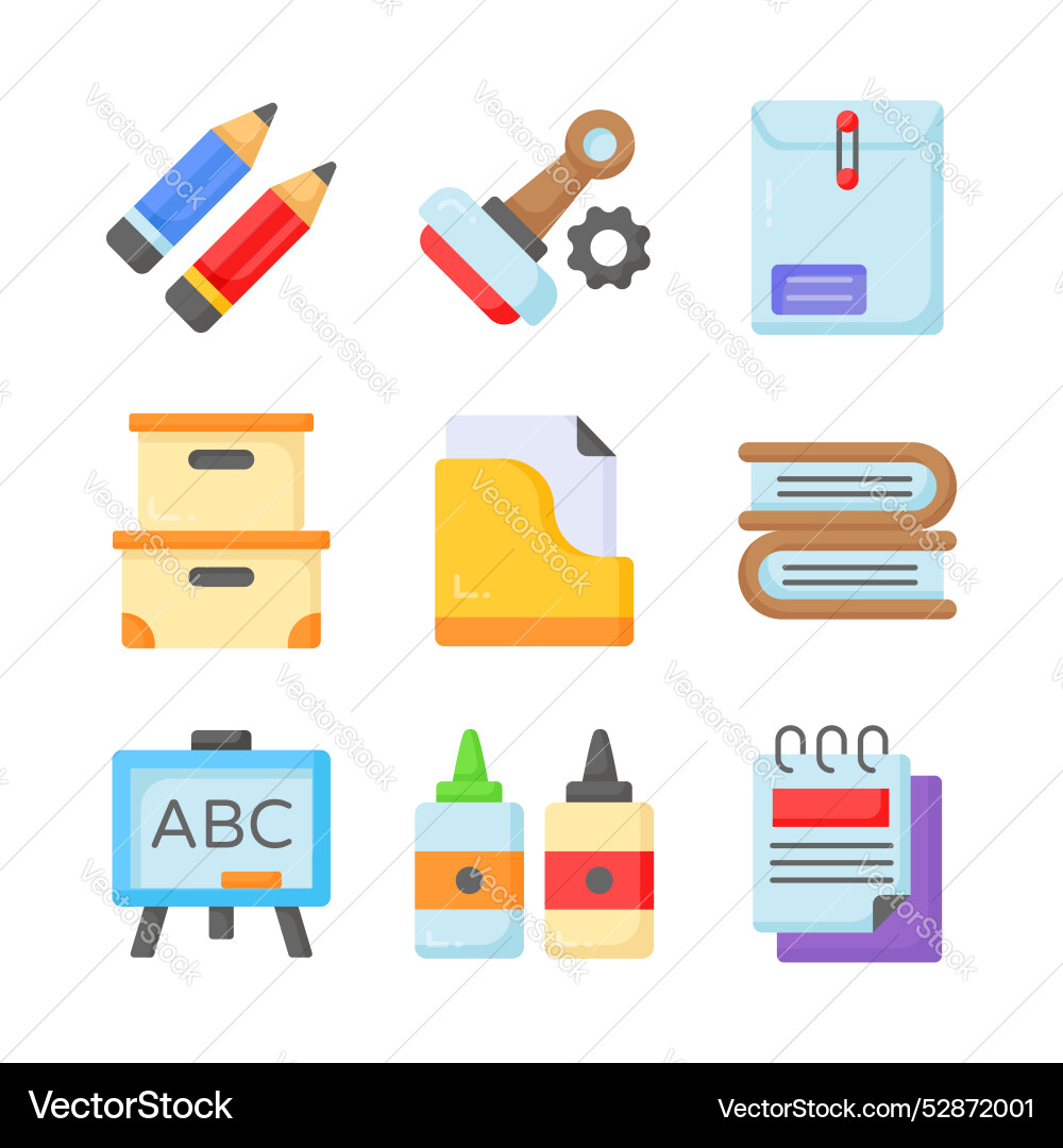 Offering an array of meticulously crafted tools vector image