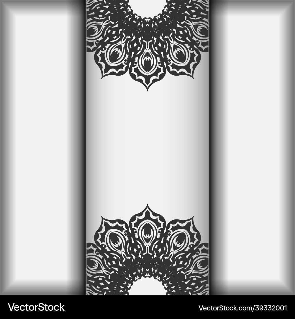 Preparing an invitation with a place for your Vector Image