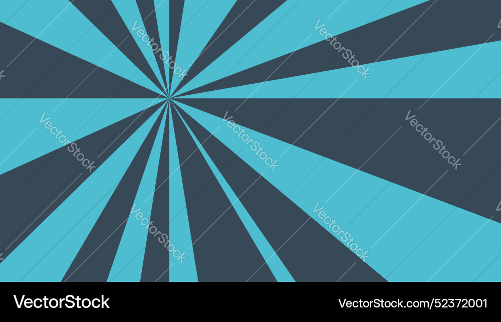 Sunbrust abstract background design rays vector image