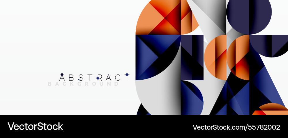 Abstract geometric design with intersecting Abstract geometric design with intersecting Vector Image